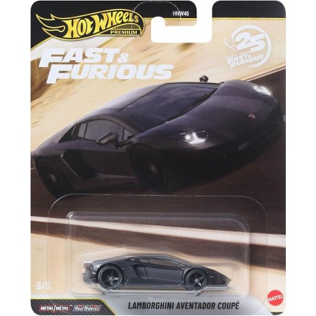 Fast & Furious Hot Wheels Premium Lamborghini Aventador Coupé