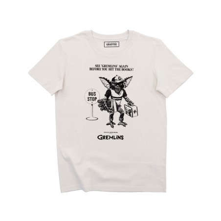 T-shirt Gremlins Back To School Beige GRAFITEE