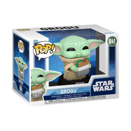 MANDALORIAN & GROGU - POP Star Wars N° 841 - Grogu With Food