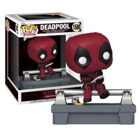 DEADPOOL - POP Deluxe N° 1580 - Deadpool sur pont FUNKO