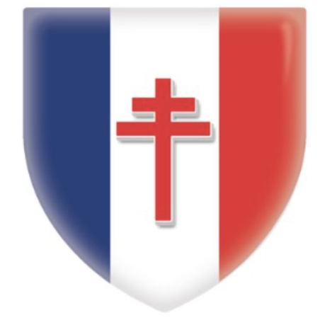 MAGNET DOMING BLASON CROIX DE LORRAINE