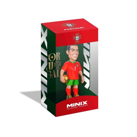 PORTUGAL - Ronaldo - Figurine Minix Coupe du Monde 12cm