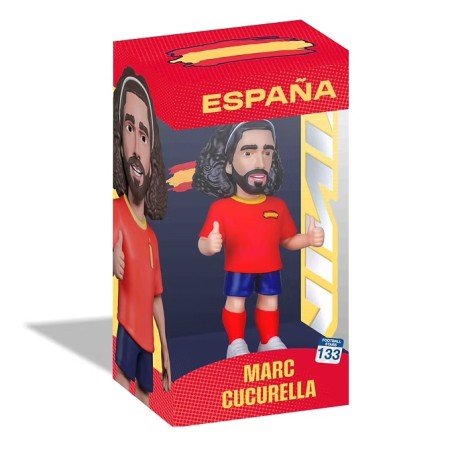 ESPAGNE - Cucurella - Figurine Minix Coupe du Monde 12cm
