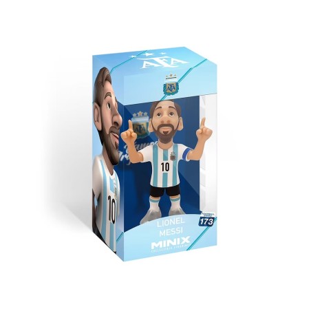 ARGENTINE - Messi - Figurine Minix Coupe du Monde 12cm