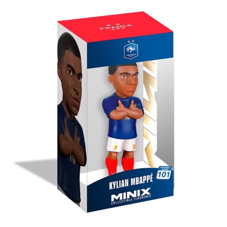 FRANCE - Mbappé - Figurine Minix Coupe du Monde 12cm