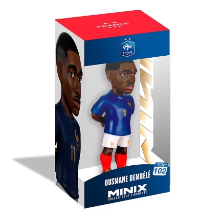 FRANCE - Dembélé - Figurine Minix Coupe du Monde 12cm