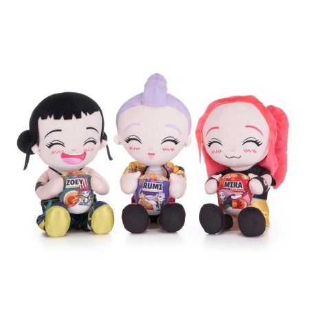 K-POP DEMON HUNTERS - Peluches-3 Modèles-30cm