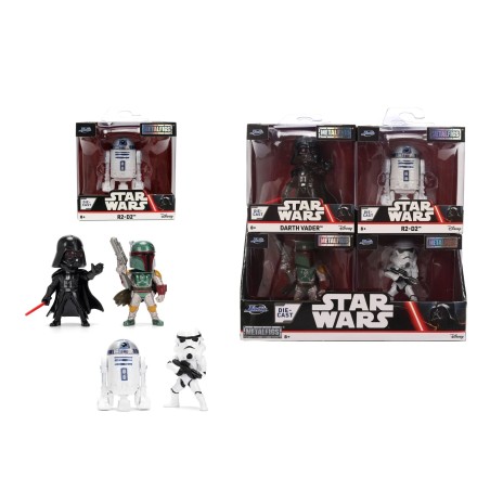 STAR WARS -Figurines 6cm - 4 Modèles - Wave 1