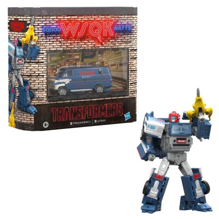 TRANSFORMERS X STRANGER THINGS - Freakwency And 8-Track - 15cm HASBRO