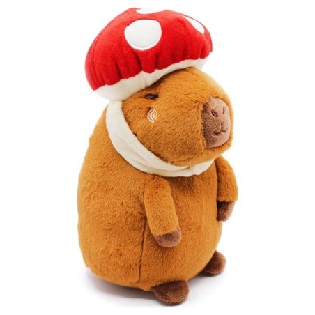 HUG A CAPYBARA - Capybara Champignon - Peluche 23cm