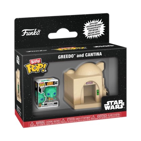 STAR WARS - Bitty Pop Town - Cantina avec Greedo FUNKO