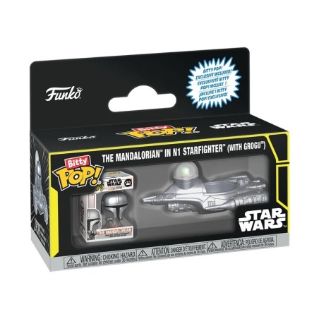 STAR WARS - Bitty Pop Ride - N1 avec Mando FUNKO