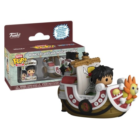 ONE PIECE - Bitty Pop Ride - Thousand Sunny avec Luffy FUNKO