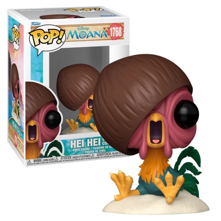 VAIANA - POP Disney N° 1768 - Hei Hei avec noix de coco