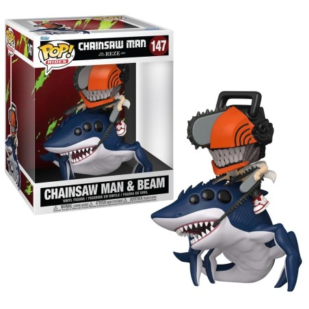 CHAINSAW MAN REZE - POP Ride DLX N° 147 - Chainsaw Man & Beam