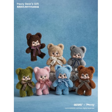 CQTOYS - Pezzy-Bear's Gift Handmade Plush BLIND BOX - 16cm