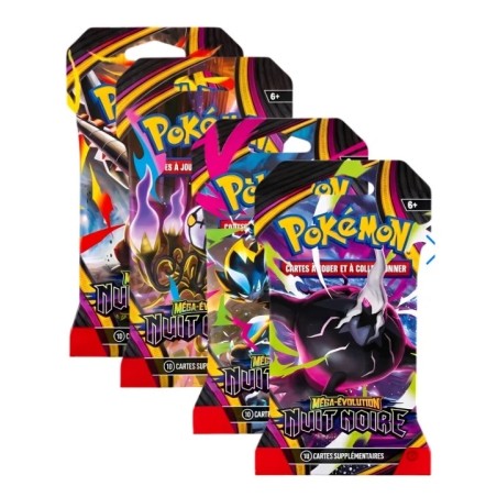 POKEMON - ME 05 Nuit Noire Blister 1 Boosters - FR