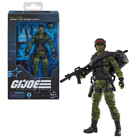 G.I. JOE - Bren "Hit & Run" Scott - Fig. Classified Serie 15cm