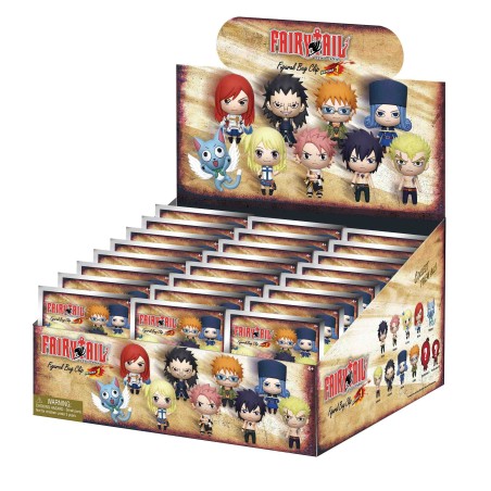 FAIRY TAIL - Series 1 - 3D Foam Bag Clip