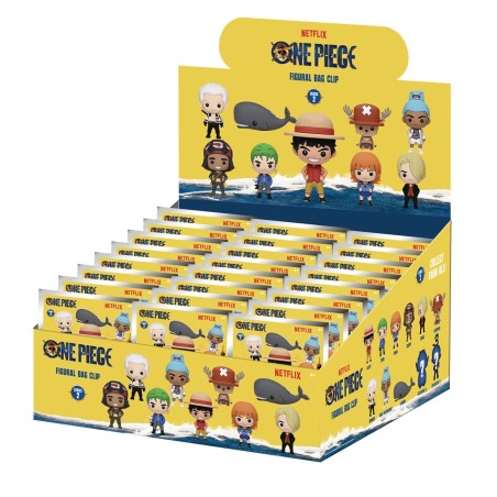 ONE PIECE NETFLIX - Series 2 - 3D Foam Bag Clip