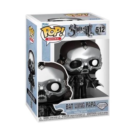 GHOST - POP Rocks N° 512 - Bat Wing Papa (Diamond) (Glitter)