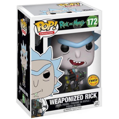 RICK & MORTY - POP N° 172 - Weaponized Rick CHASE