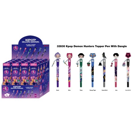 K-POP DEMON HUNTERS - Stylo rotatif 3D Head Topper