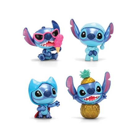 STITCH - Figurines 6cm - 4 Modèles  - Wave 4