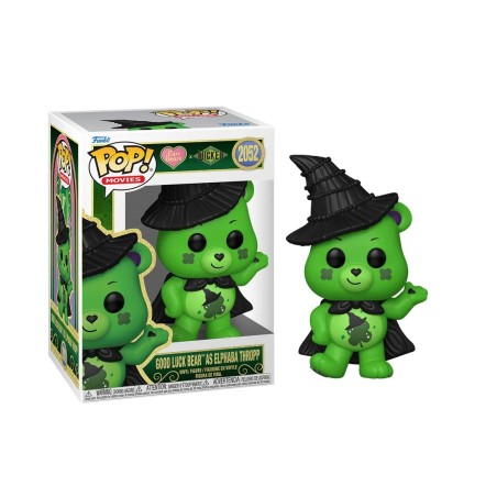 WICKED CARE BEARS - POP N°2052 - Good Luck Bear as Elphaba Thropp FUNKO