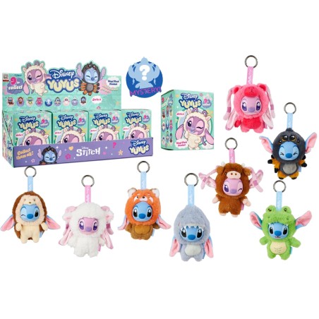 STITCH & ANGEL -Porte-clés YUYUS 12cm - Wave 2