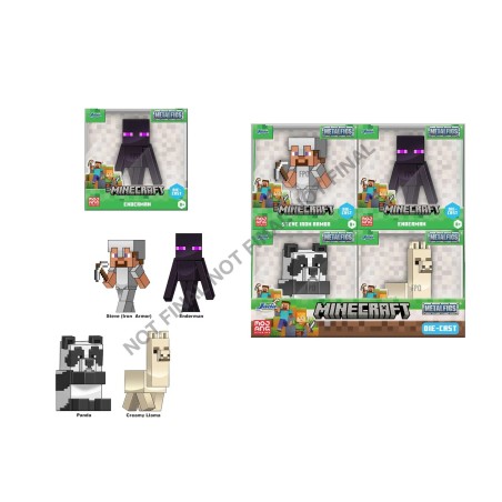 MINECRAFT  Figurines 6cm - 4 Modèles -  Wave 6