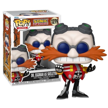 SONIC - POP Games N° 1279 - Dr. Eggman en squelette FUNKO