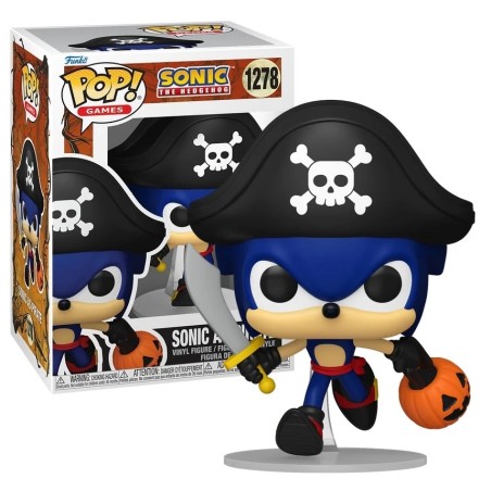 SONIC - POP Games N° 1278 - Sonic en Pirate FUNKO