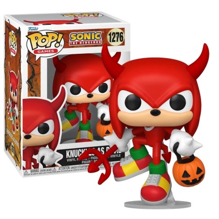 SONIC - POP Games N° 1276 - Knuckles en Diable FUNKO