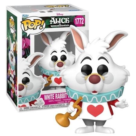 ALICE AU PAYS DES MERVEILLES - POP Disney N°1772 - Lapin Blanc FUNKO