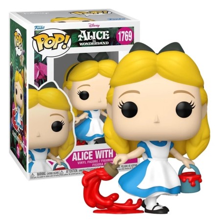 ALICE AU PAYS DES MERVEILLES - POP Disney N°1769 - Alice with Paint FUNKO