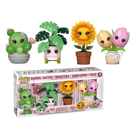 FLORA - POP Plants - 4PK FUNKO