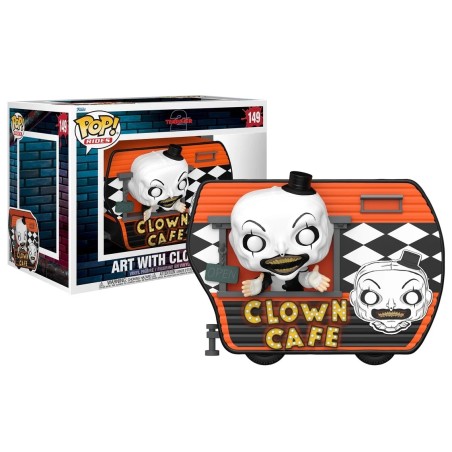 TERRIFIER - POP Ride Super DLX N° 149 - Café avec Art FUNKO