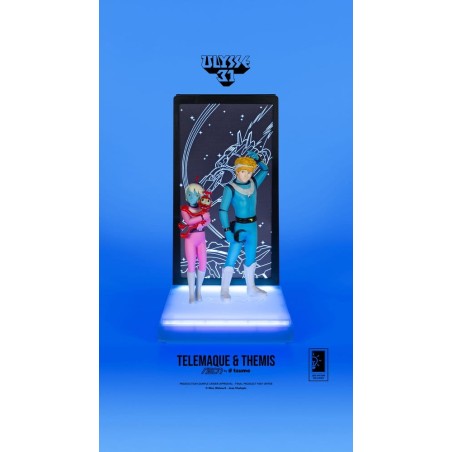 Ulysse 31 Neon figurine 1/9 Telemachus & Themis 20 cm