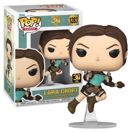 TOMB RAIDER - POP Games N° 1283 - Lara Croft (30ème Anniversaire) FUNKO