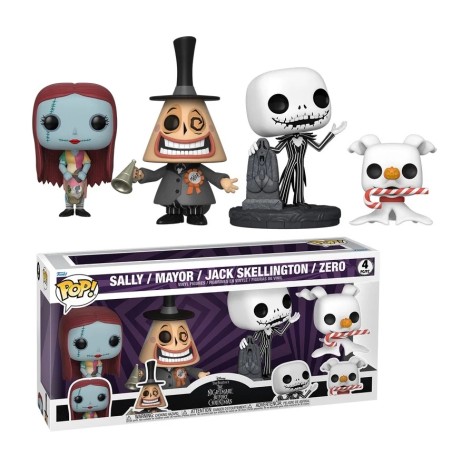 L'ETRANGE NOEL DE MONSIEUR JACK - POP Disney - 4PK FUNKO
