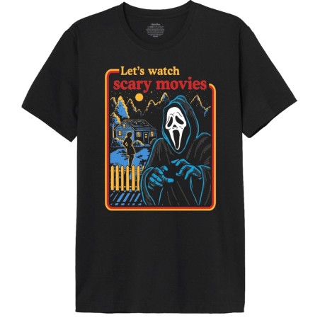 T-Shirt Ghost Face: Let's Watch Scary Movies Premium Edition