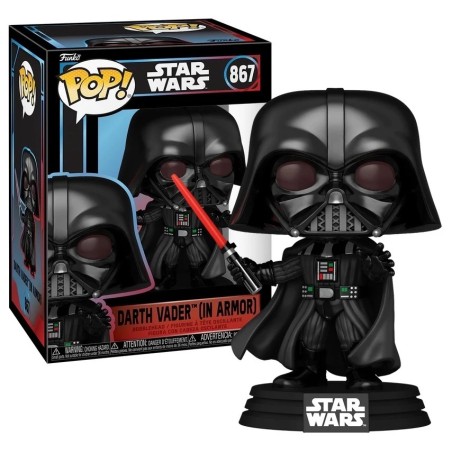 STAR WARS - POP Star Wars N° 867 - Dark Vador (en armure) FUNKO