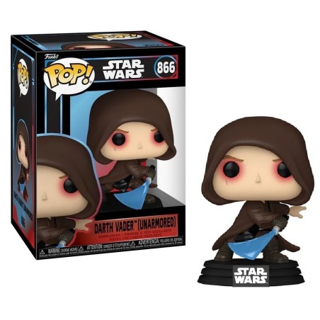 STAR WARS - POP Star Wars N° 866 - Dark Vador (sans armure) FUNKO