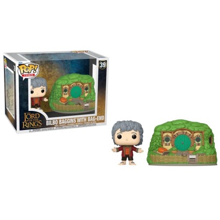LE SEIGNEUR DES ANNEAUX - POP TOWN N° 39 - Bilbo & Cul-de-Sac FUNKO