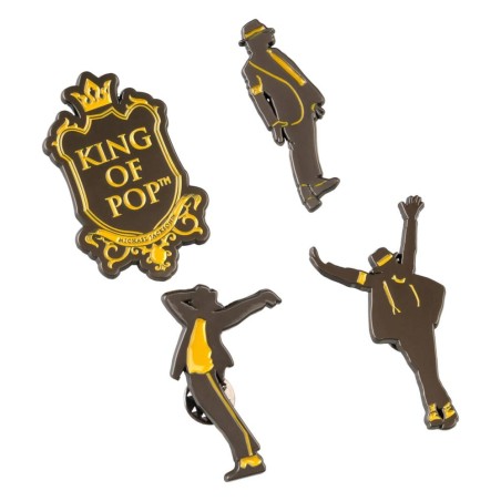 Michael Jackson pins Set (4)