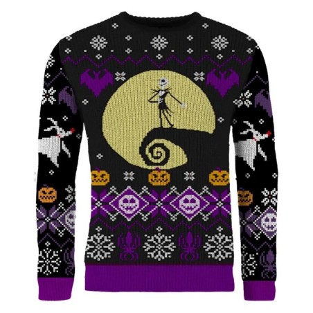 L'Étrange Noël de monsieur Jack pull de Noël 8-bit