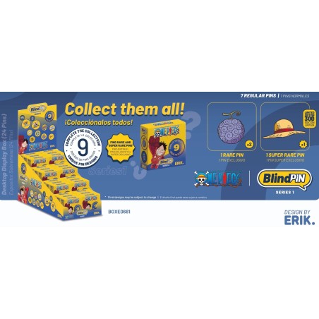 ONE PIECE - Series 1 -  Mystery Pin's