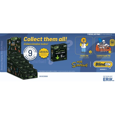 LES SIMPSONS - Series 1 -Mystery Pin's