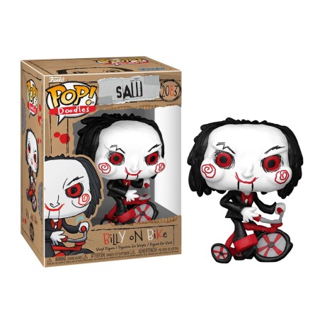SAW - POP Movies N° 2083 - Billy on Bike (Doodles) FUNKO